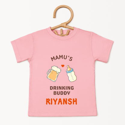 Mamu's Drinking Buddy - Custom Kids Tee