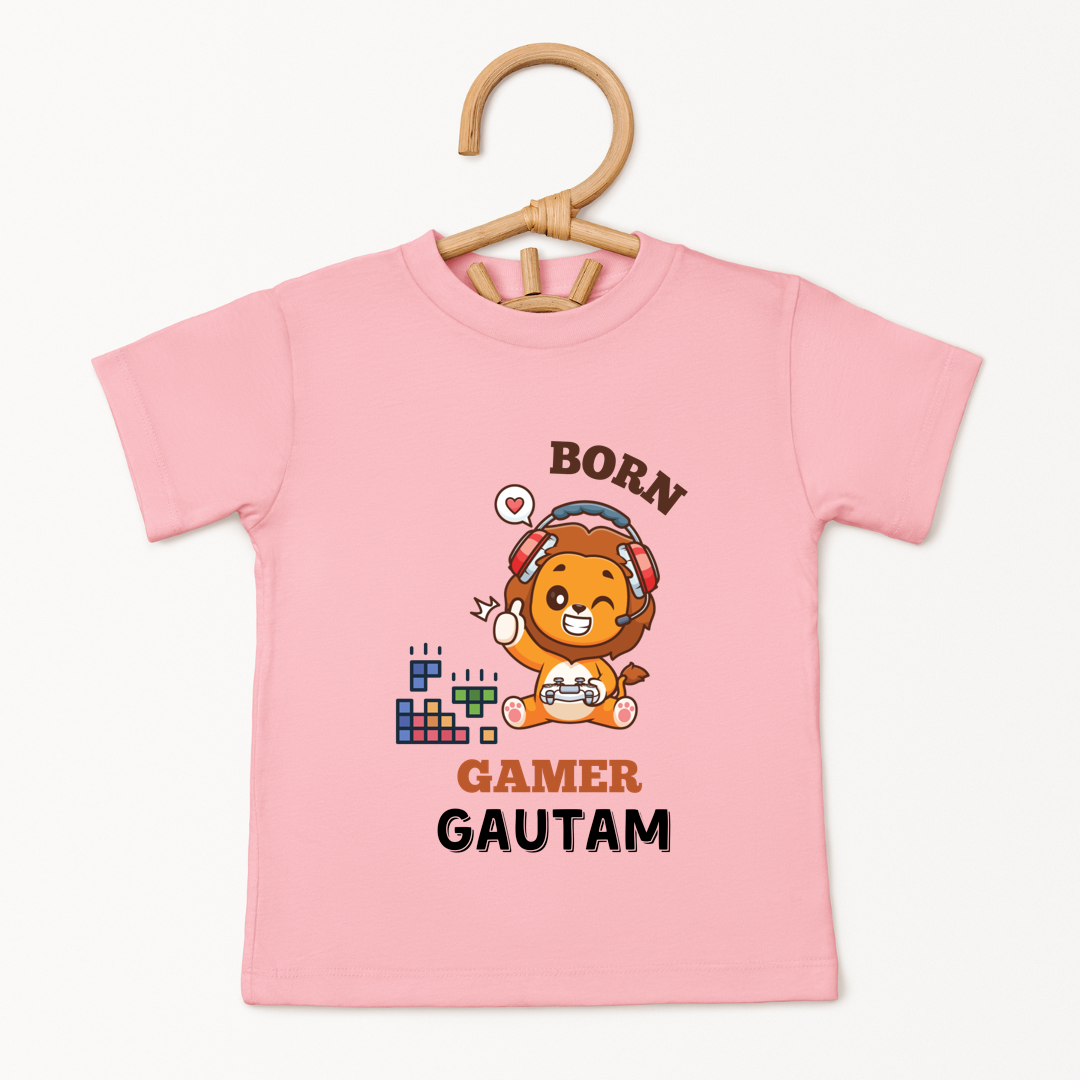 Born Gamer - Custom Kids Tee