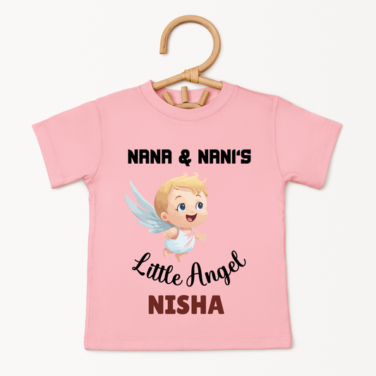 Nana Nani's Little Angel - Custom Kids Tee
