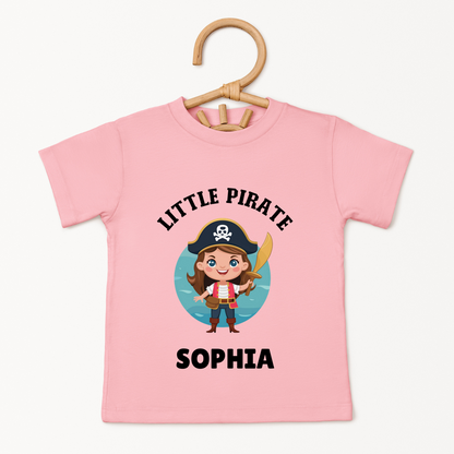 Little Child Pirate - Custom Kids Tee