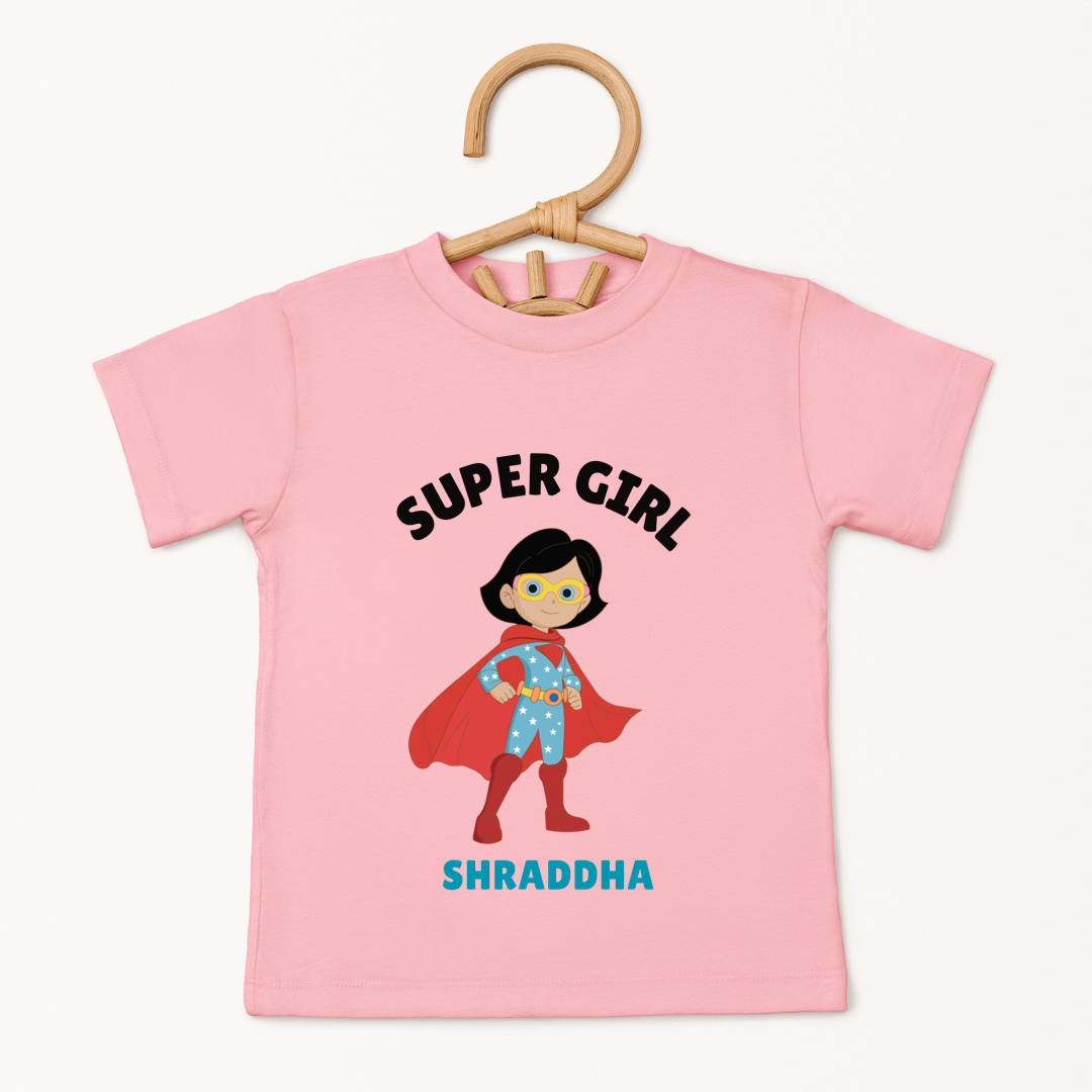 Super Girl - Custom Kids Tee
