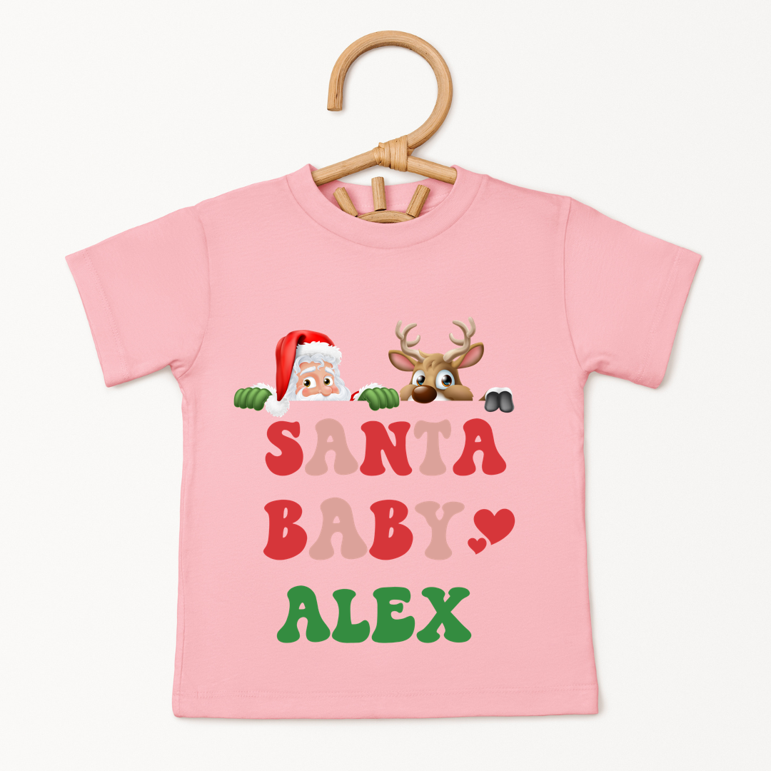 Santa Baby - Custom Kids Tee