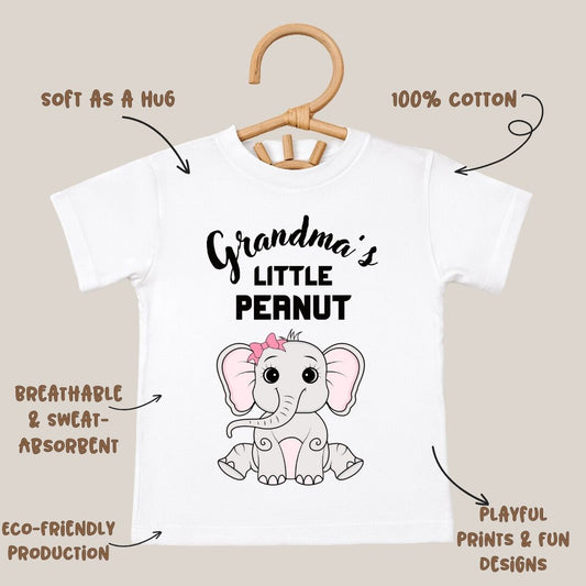 Grandma's Little Peanut -Kids Tee