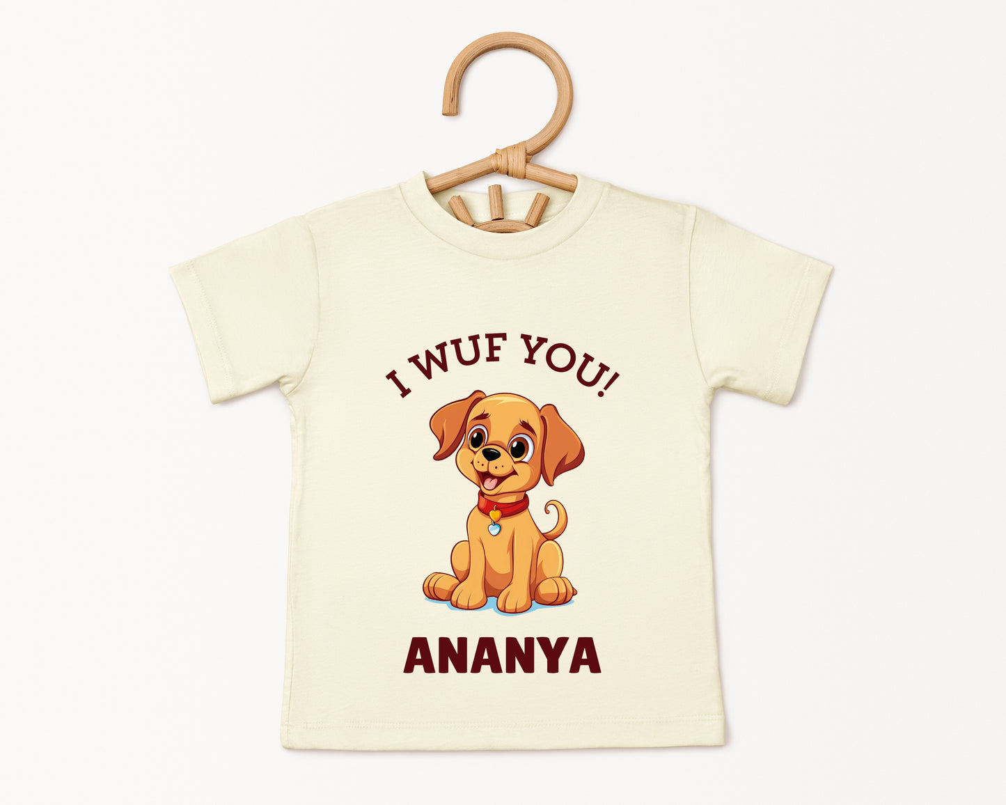 I Wuf You - Custom Kids Tee