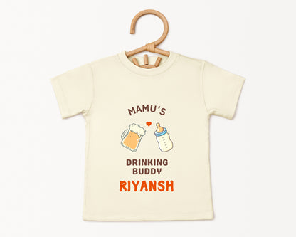 Mamu's Drinking Buddy - Custom Kids Tee