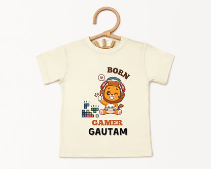 Born Gamer - Custom Kids Tee