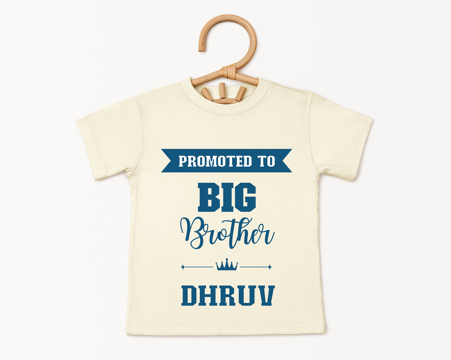 Promoted To Big Brother - Custom Kids Tee