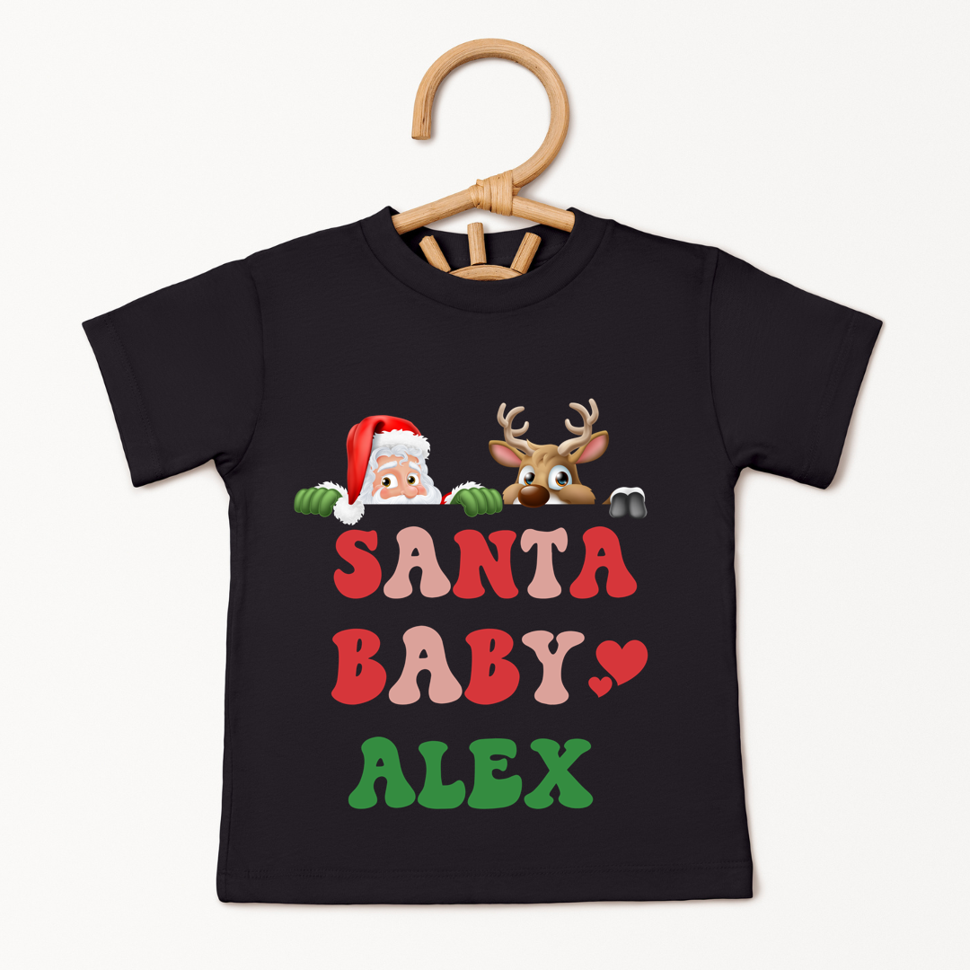 Santa Baby - Custom Kids Tee