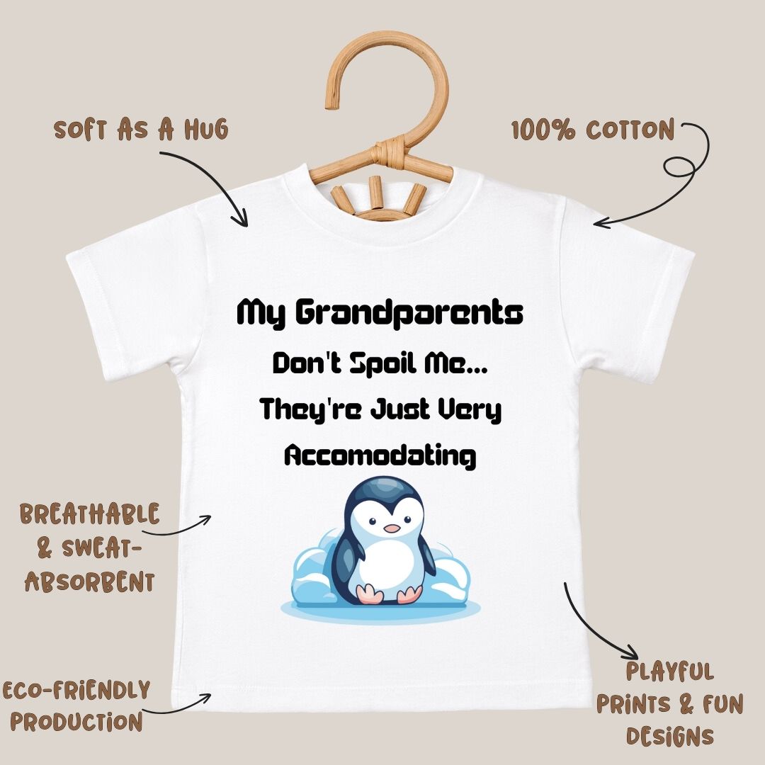 My Grandparents Are Very Accomodating - Kids Tee