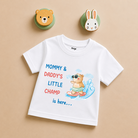 Mommy & Daddy's Little Champ - Kids Tee