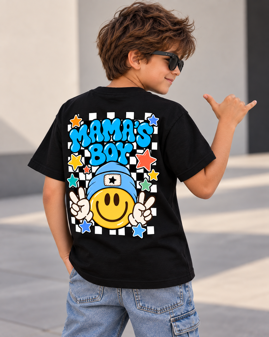 Mama's Boy - Kids Tshirt