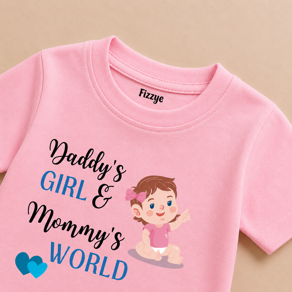Daddy's Girl & Mommy's World - Kids Tee