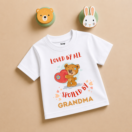 Loved By All Spoiled By Grandma - Kids Tee