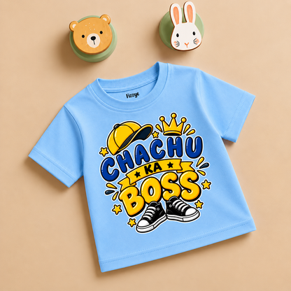 Chachu Ka Boss - Kids Tshirt