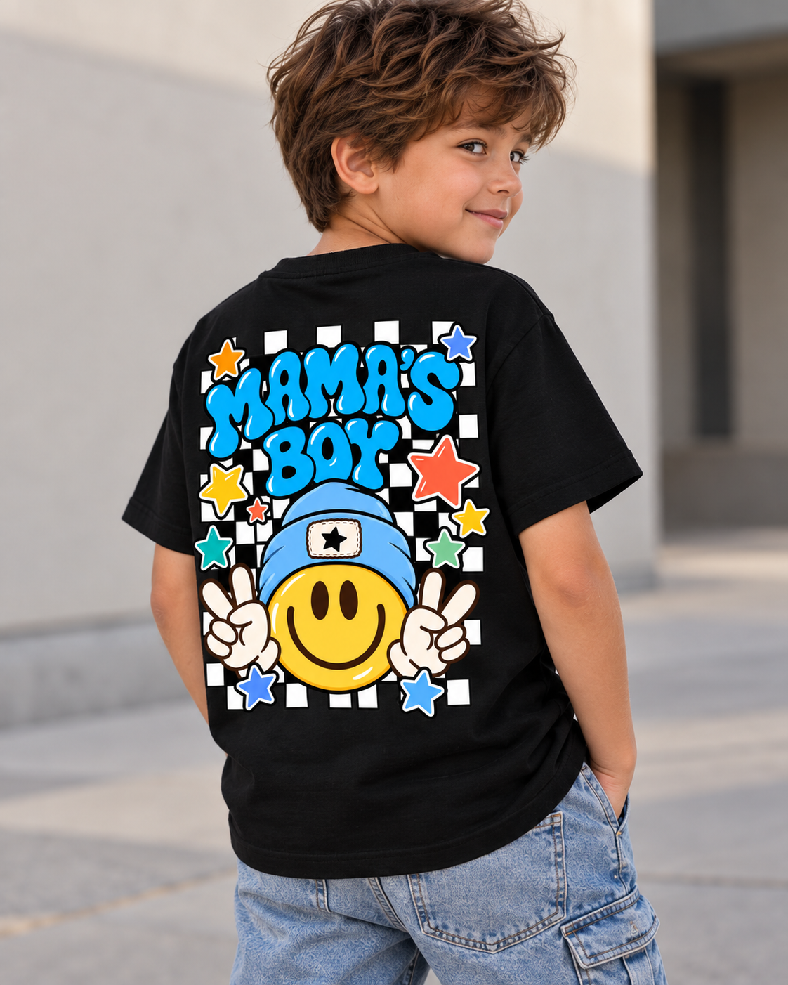 Mama's Boy - Kids Tshirt