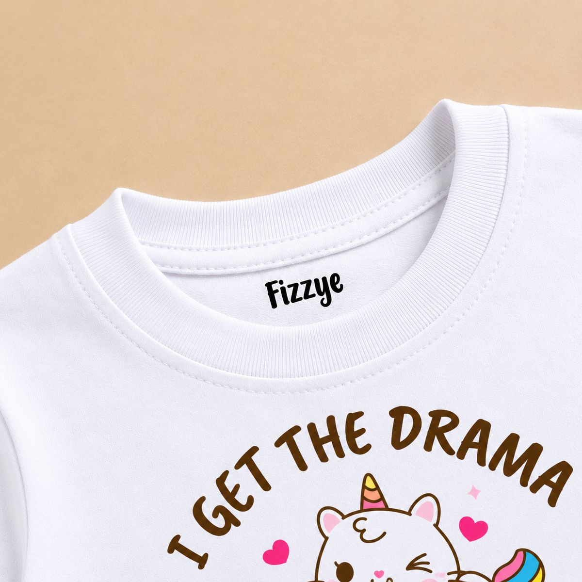 I Get The Drama From My Mama - Kids Tshirt