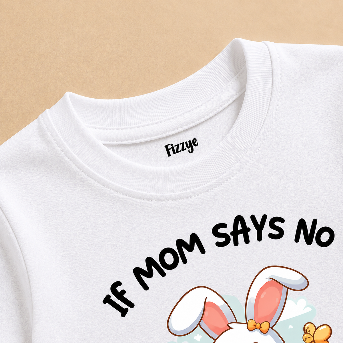 If Mom Says No Mamu Will Say Yes - Kids Tshirt