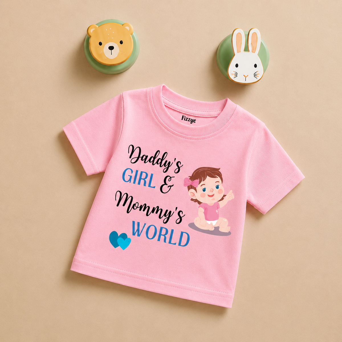 Daddy's Girl & Mommy's World - Kids Tee