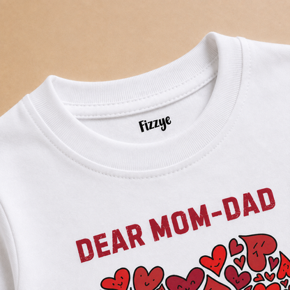 Mom - Dad I Love You The Most - Kids Tshirt