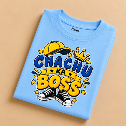 Chachu Ka Boss - Kids Tshirt