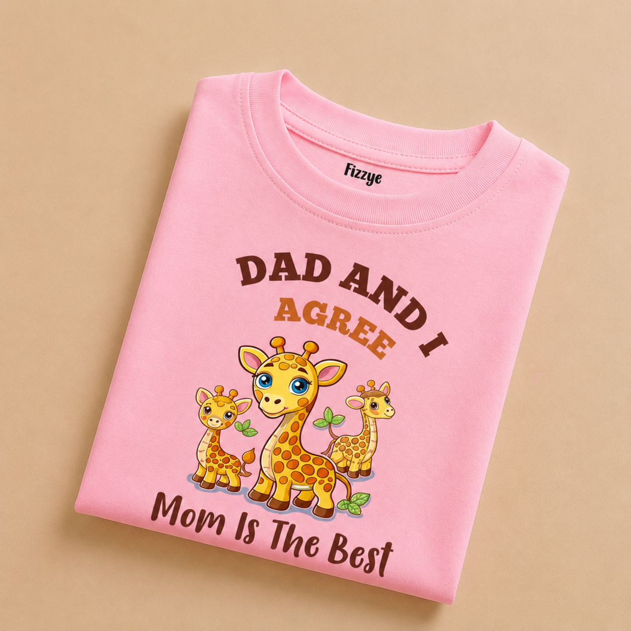 Dad & I Agree Mom Is The Best - Kids Tee