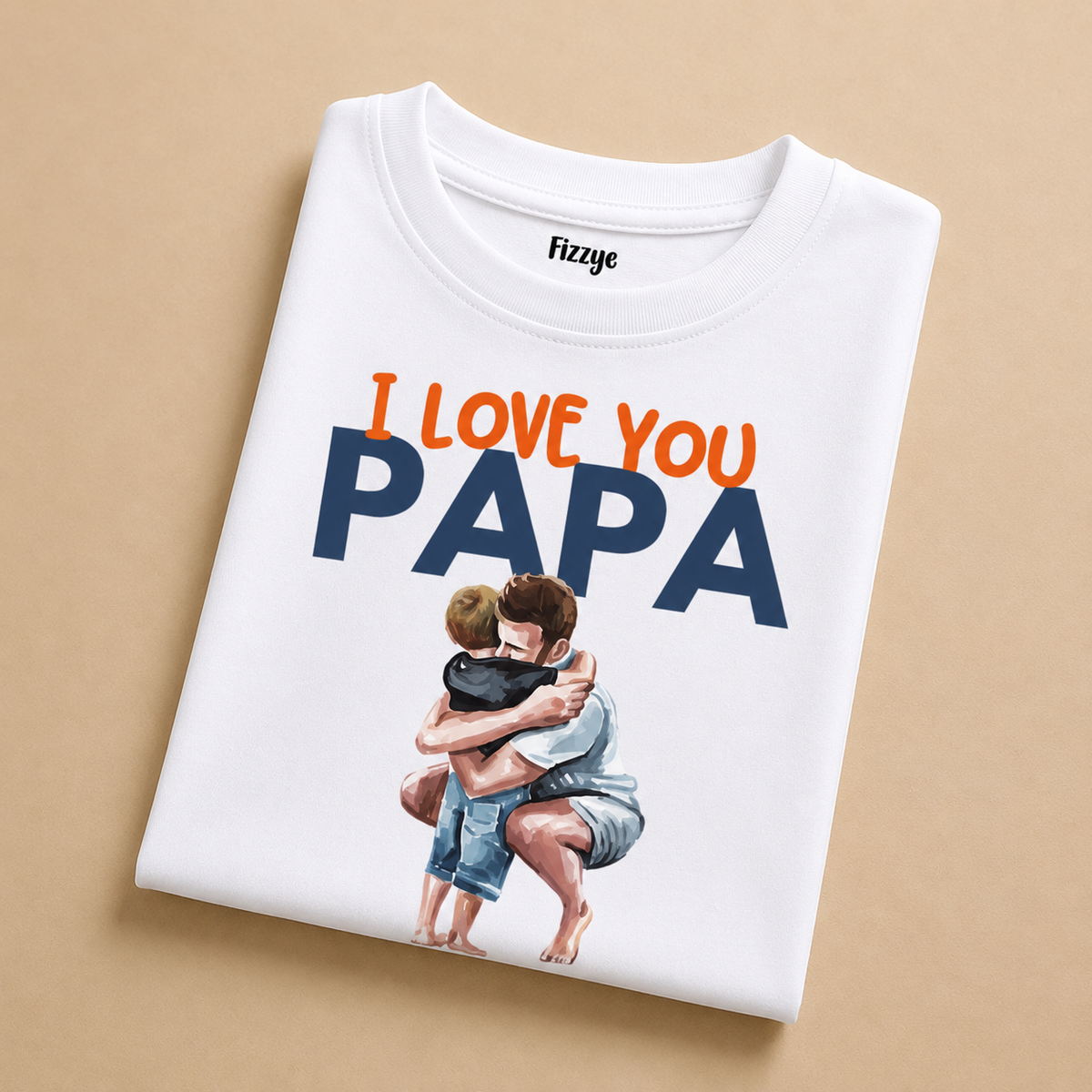 I Love You Papa - Kids Tshirt