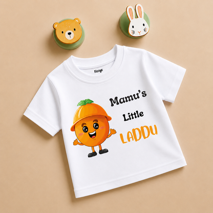 Mamu's Little Laddoo - Kids Tshirt