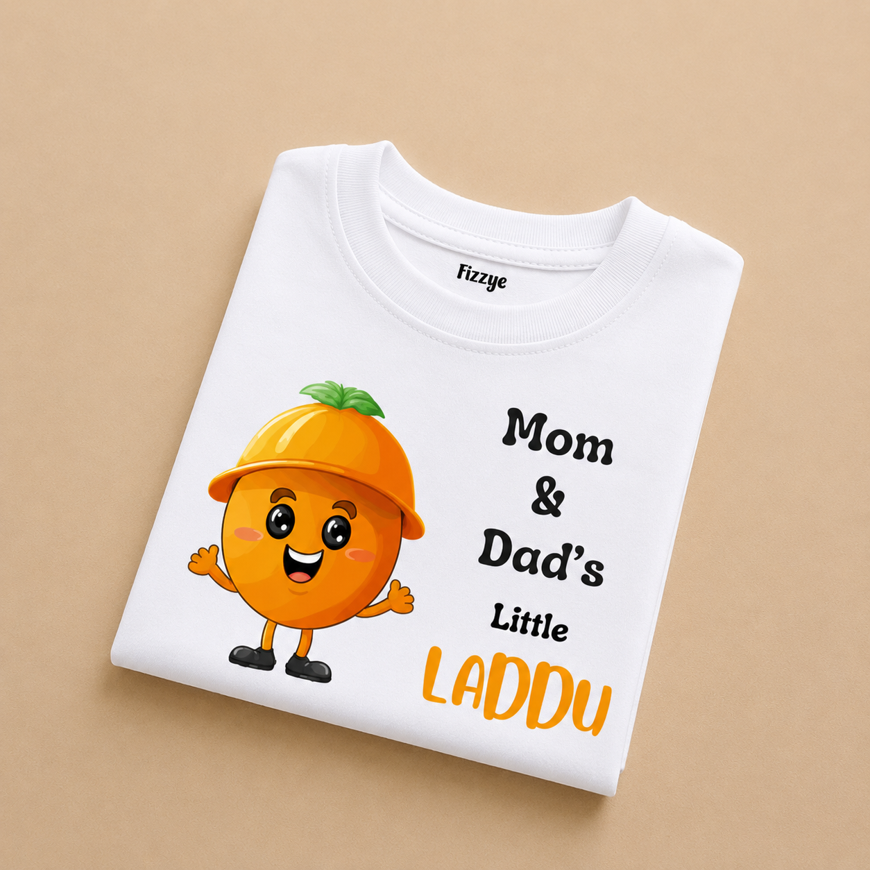 Mom & Dad's Little Laddoo - Kids Tee