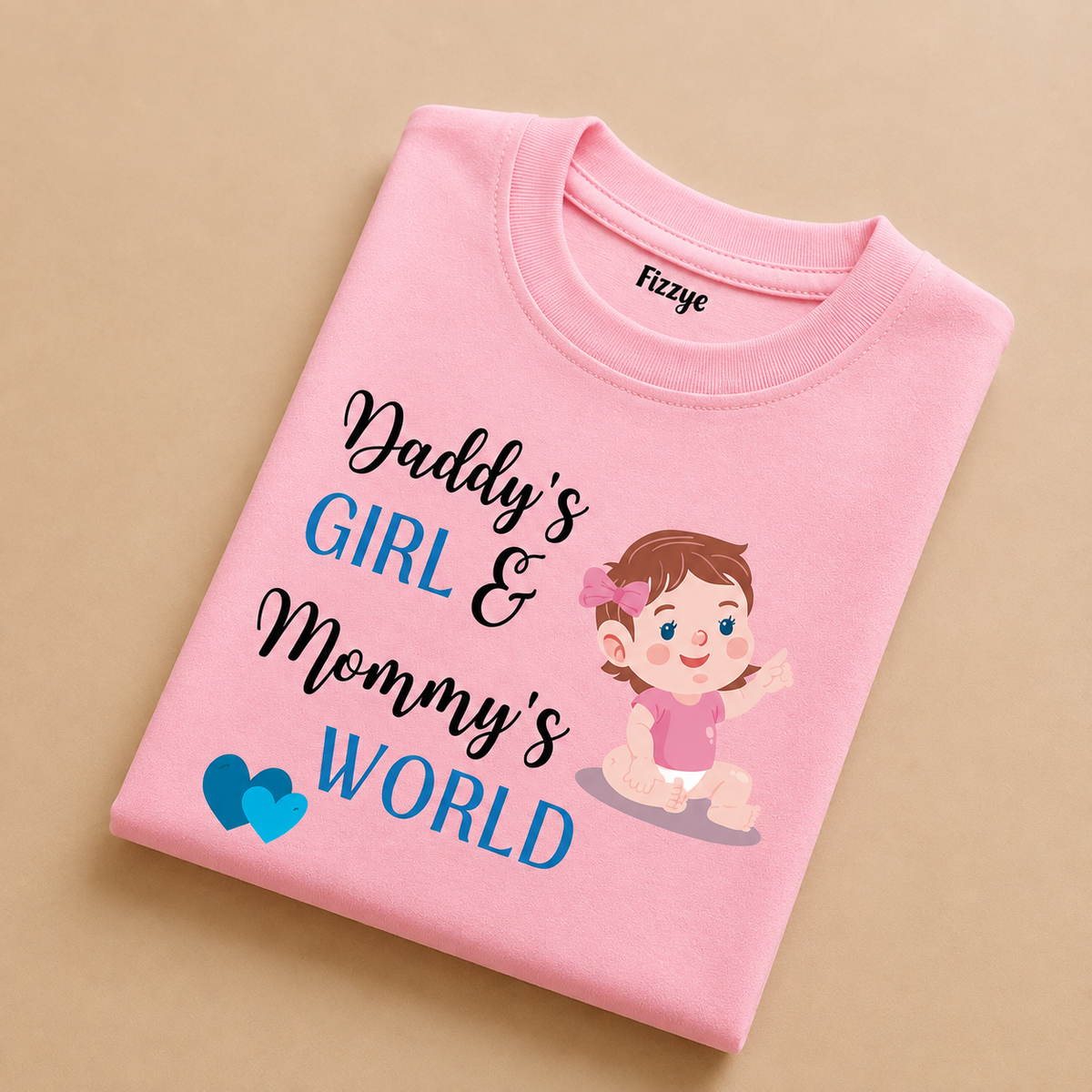 Daddy's Girl & Mommy's World - Kids Tee