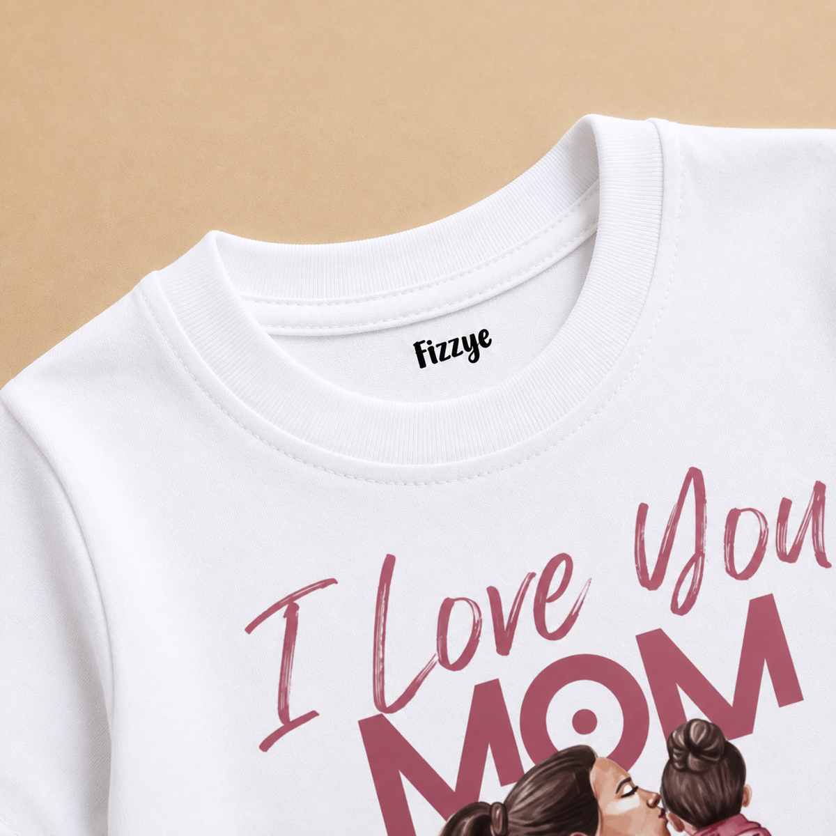 I Love You Mom - Kids Tshirt