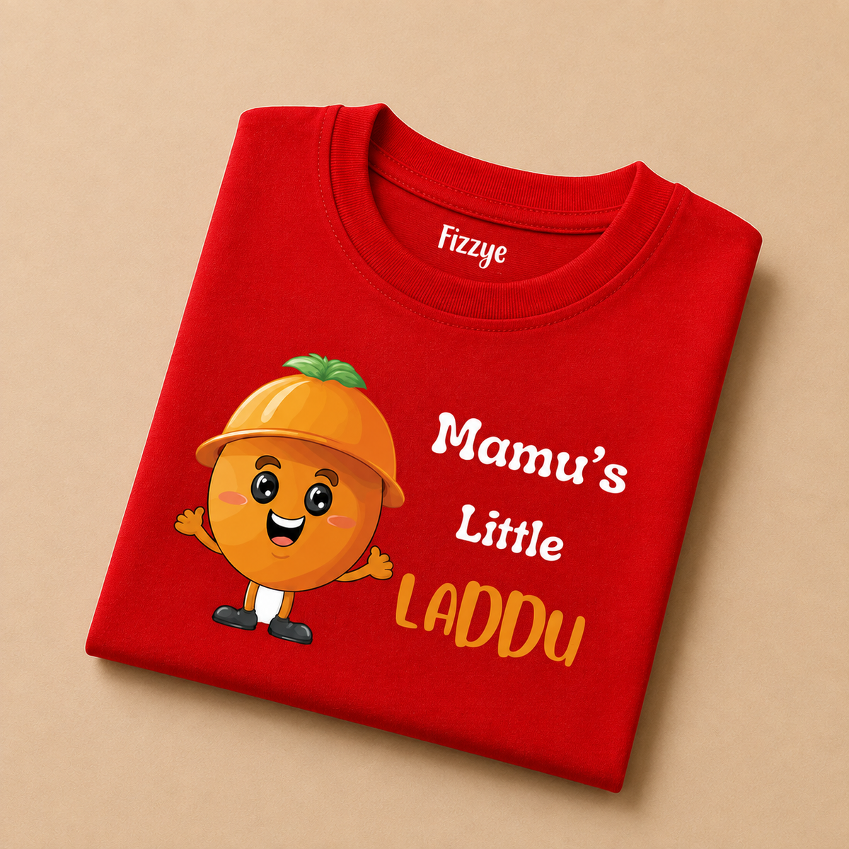 Mamu's Little Laddoo - Kids Tshirt