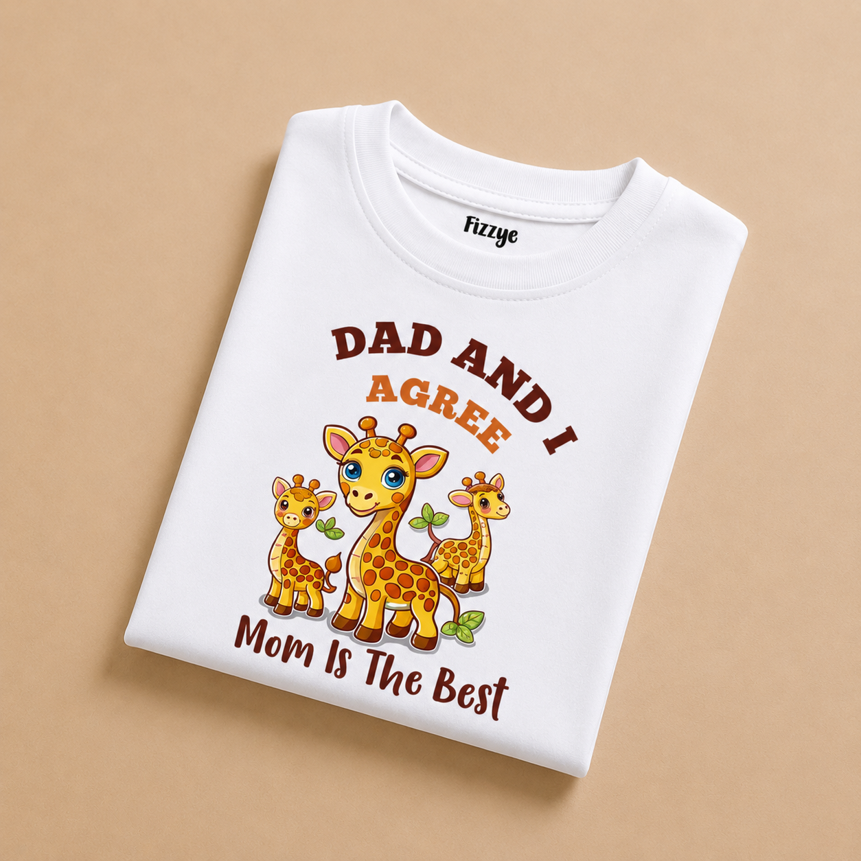 Dad & I Agree Mom Is The Best - Kids Tee