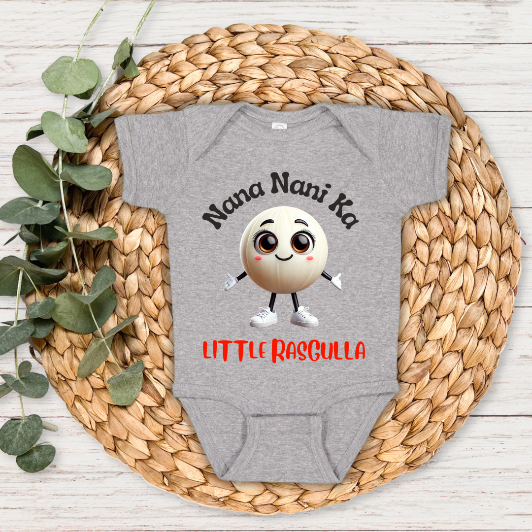 Nana Nani's Little Rasgulla-Personalised Kids Romper