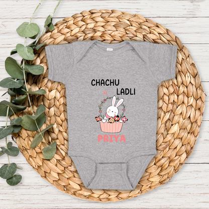 Chachu Ki Ladli - Custom Baby Romper