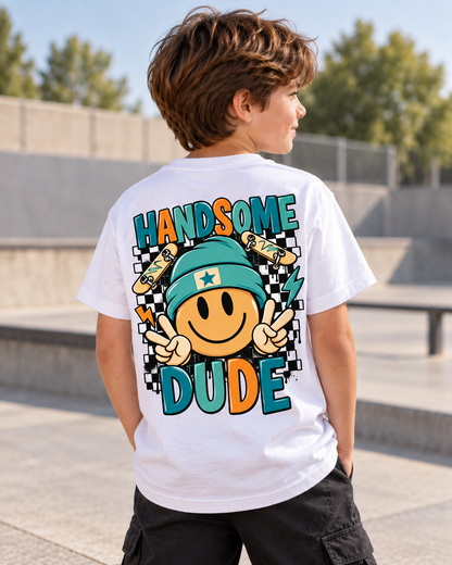 Handsome Dude - Kids Tshirt