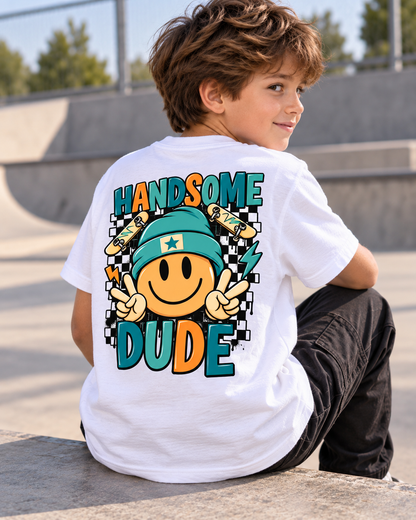Handsome Dude - Kids Tshirt