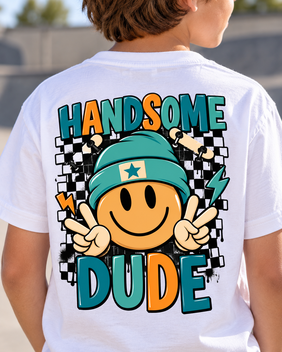Handsome Dude - Kids Tshirt
