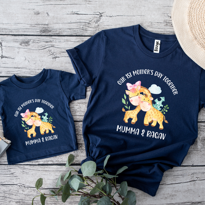 First Mother's Day Together Combo Tshirt