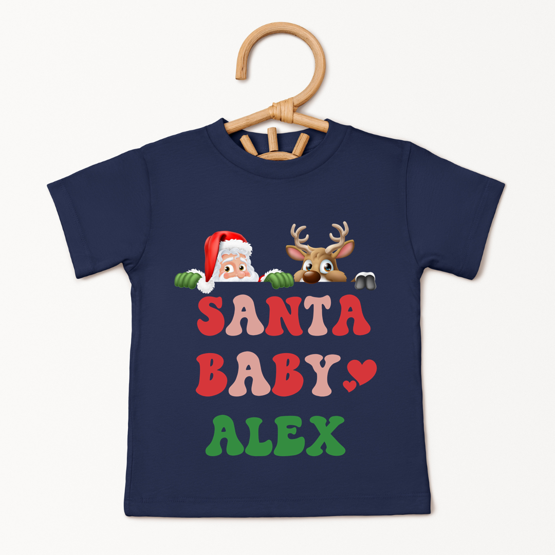 Santa Baby - Custom Kids Tee