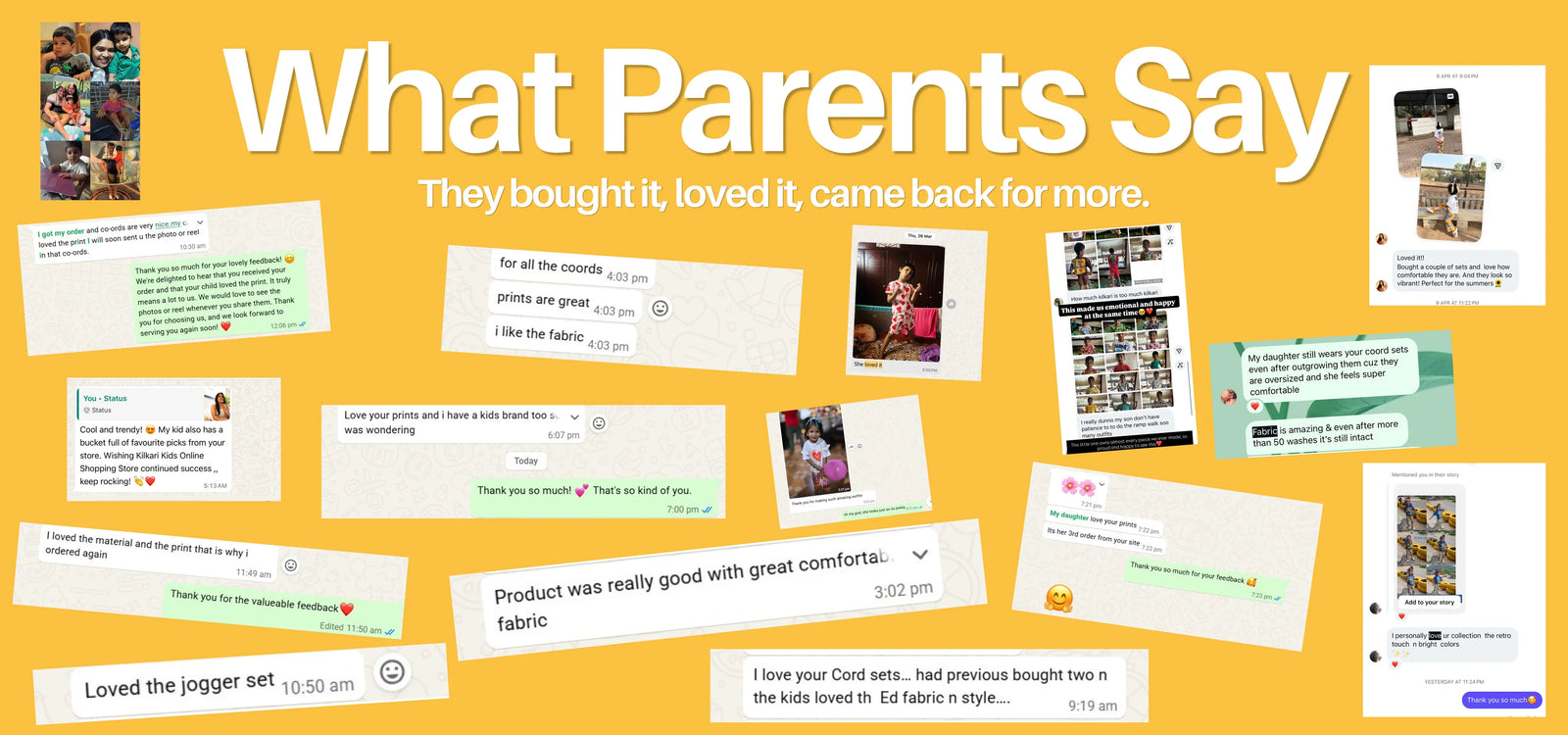 What Parents Say