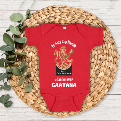 Royal Challengers Bangalore - Custom Kids Romper