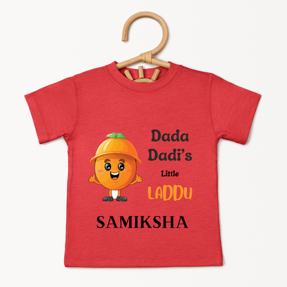 Dada Dadi's Little Laddoo - Custom Kids Tee