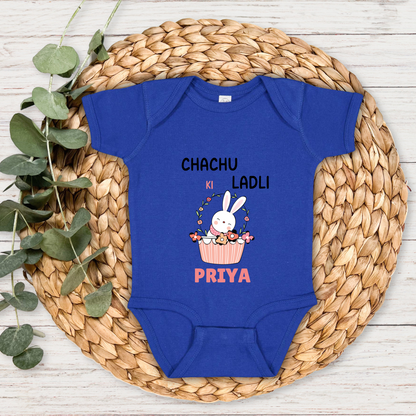 Chachu Ki Ladli - Custom Baby Romper
