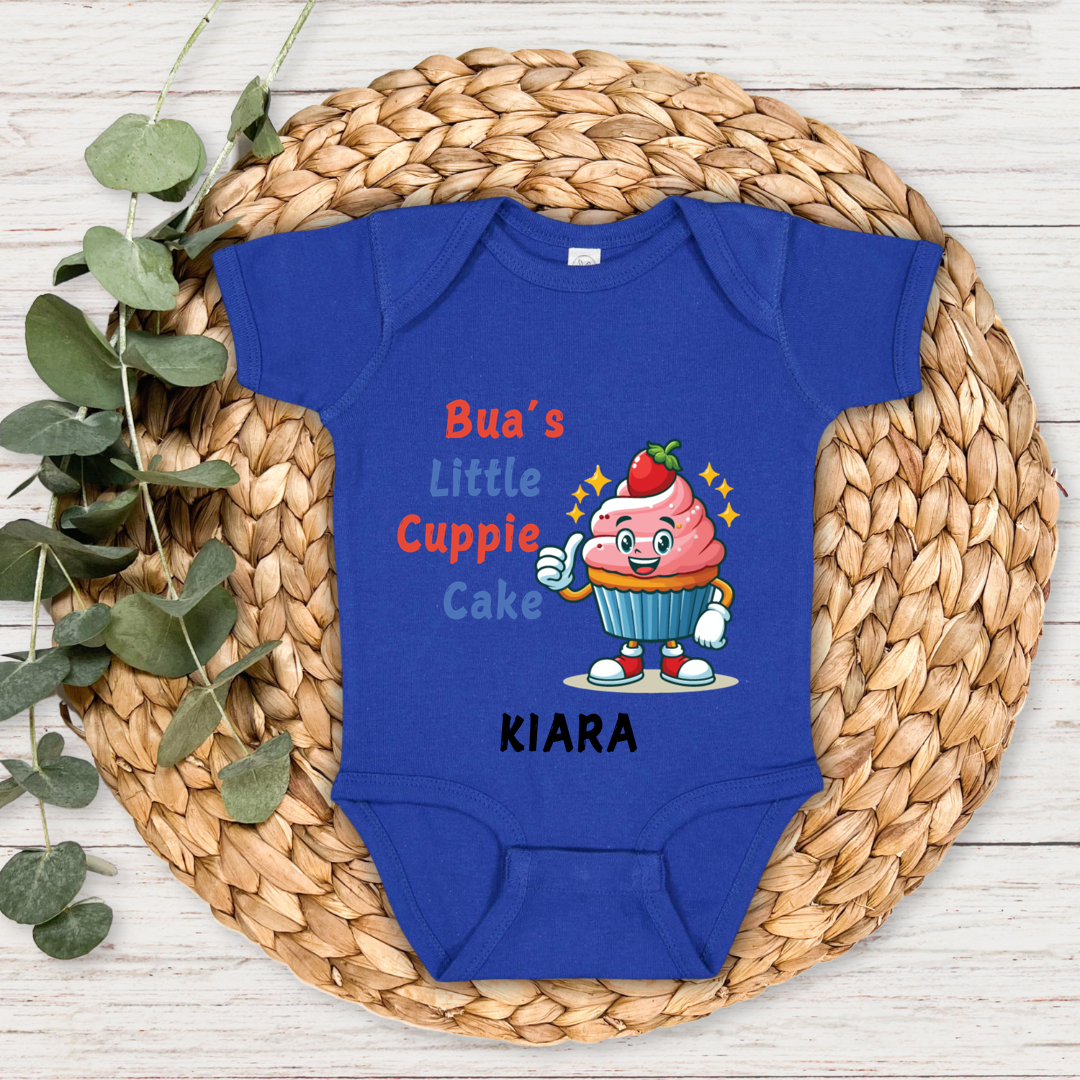 Bua's Little Cup Cake - Custom Baby Romper