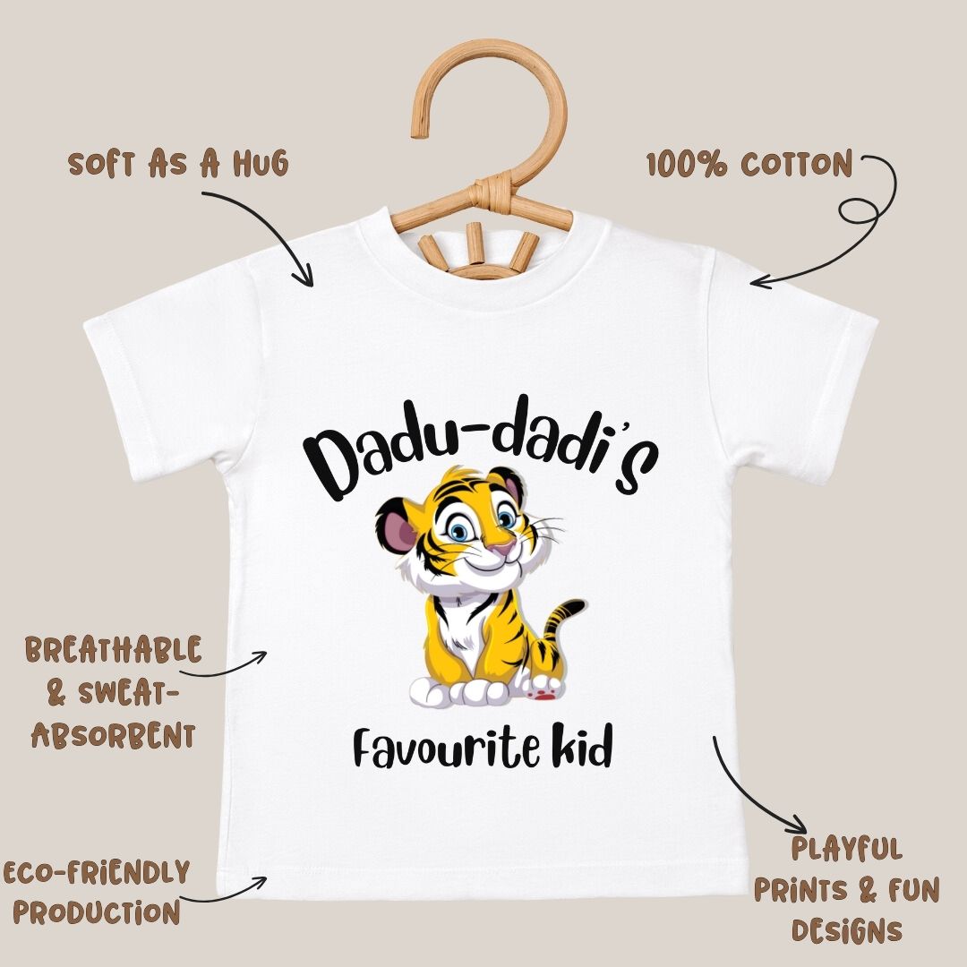 Dadu Dadi's Favourite Kid - Kids Tshirt