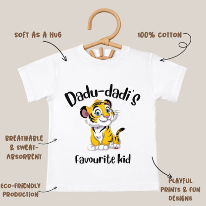 Dadu Dadi's Favourite Kid - Kids Tshirt