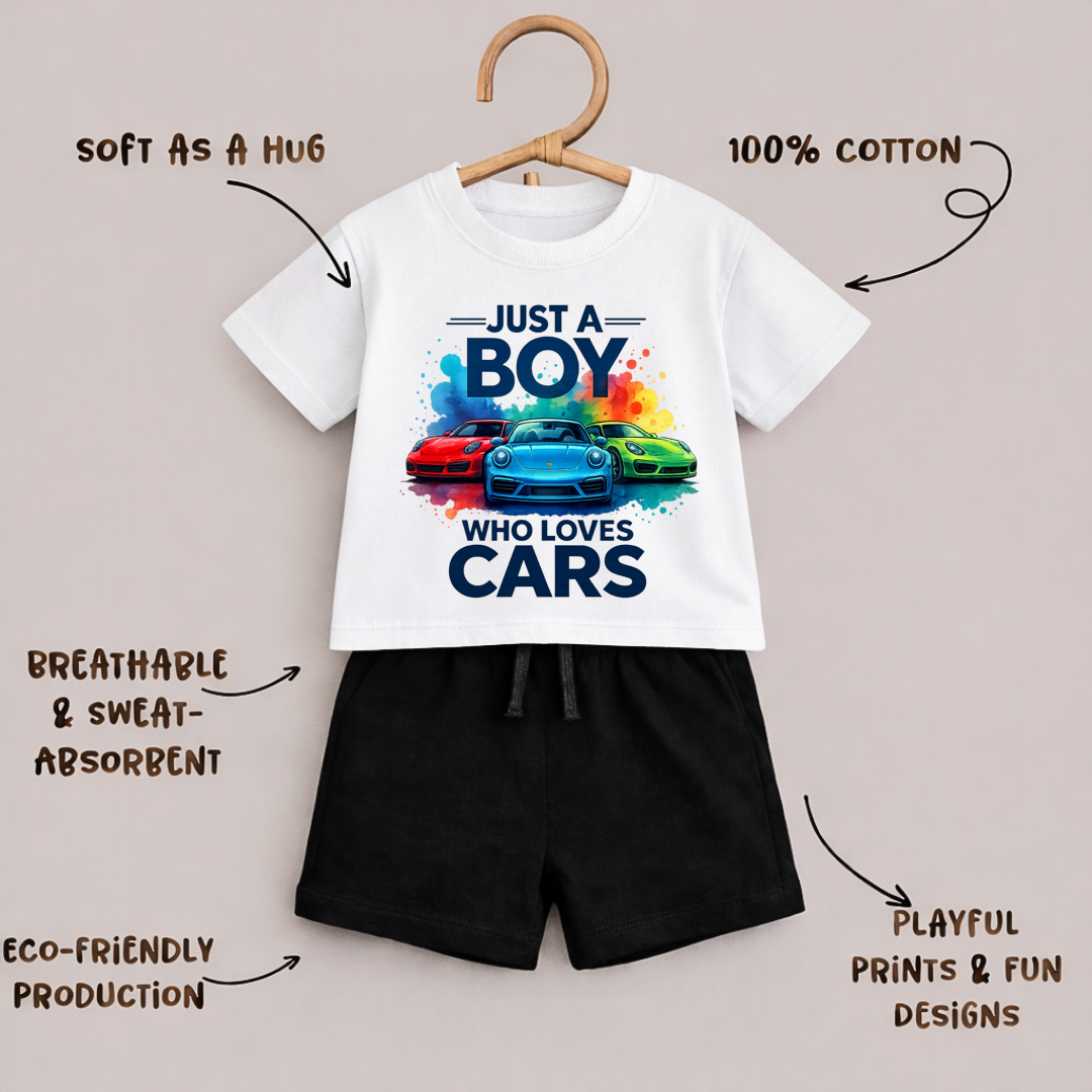 Kids Co-Ord Set Online India | Boys Playwear Outfit Sets