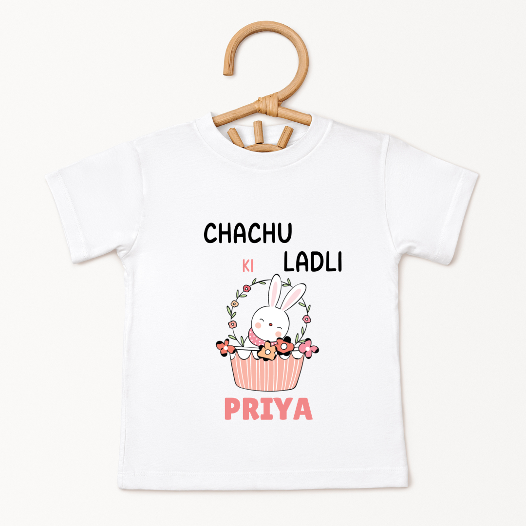 Chachu Ki Ladli - Custom Kids Tee