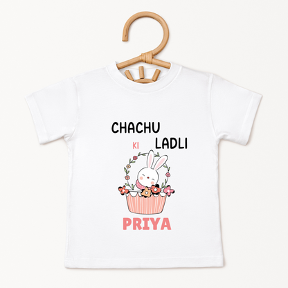 Chachu Ki Ladli - Custom Kids Tee