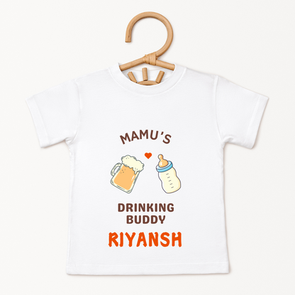 Mamu's Drinking Buddy - Custom Kids Tee
